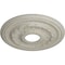 Ekena Millwork Galway Ceiling Medallion (Canopies up to 3 1/4"), 15 3/4"OD x 3 1/4"ID x 1"P, Pot of Cream Crackle CM15GAPCC - alternate 3